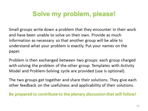 Activity 2.3.3.: Solve my problem, please!