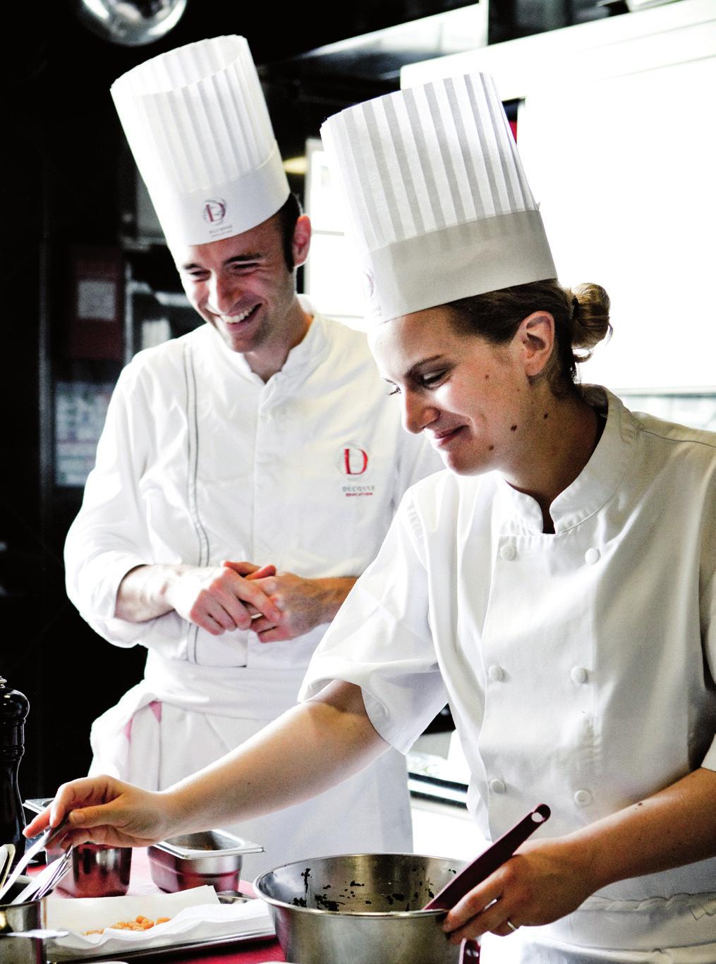 Acquire the highest level of expertise for every specialty in the professional kitchen, from cold kitchen preparations to advanced culinary techniques applied to different catering concepts.