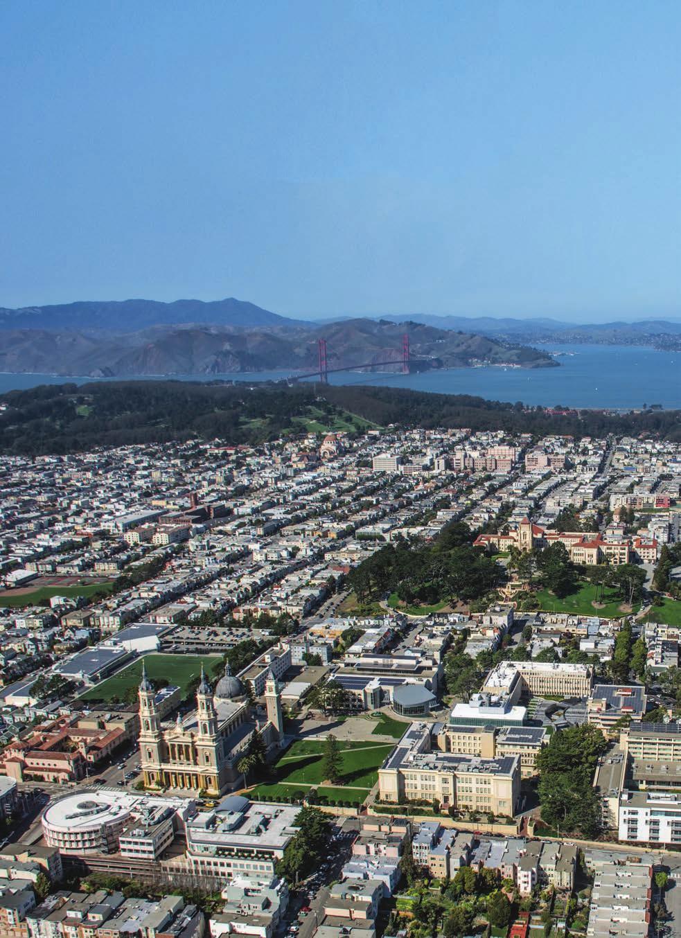 A WORLD OF OPPORTUNITY With modern facilities situated in a world-class city, there is no better place to study law than at the University of San Francisco.