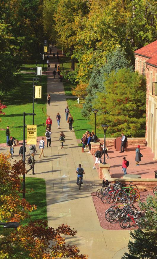 From hands-on learning to close connections with dedicated faculty, CU-Boulder prepares students to become leaders within Colorado and throughout the world.