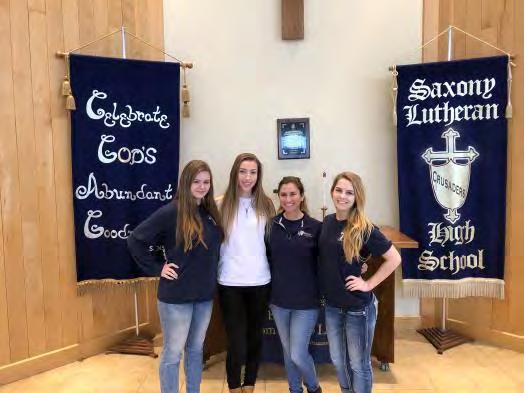 School Notes: Page 4 SLHS March 2018 Congratulations to Jordan Wybert, Olivia Petzold, Katherine Rhodes, and
