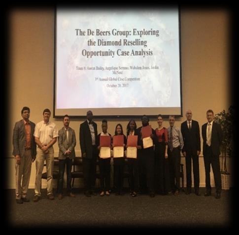THE BEACON PAGE 2 ` SCCPSS Students Place at the 3 rd Annual Global Case- Competition at Savannah State University Global Business Case Competition (GBCC) is an annual case competition that brings