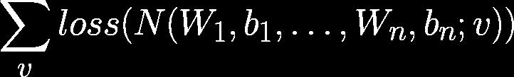 Classical Feed-Forward Artificial Neural Networks Input v W1 x + b1 Each sample is a vector tanh(x) W2 x + b2.