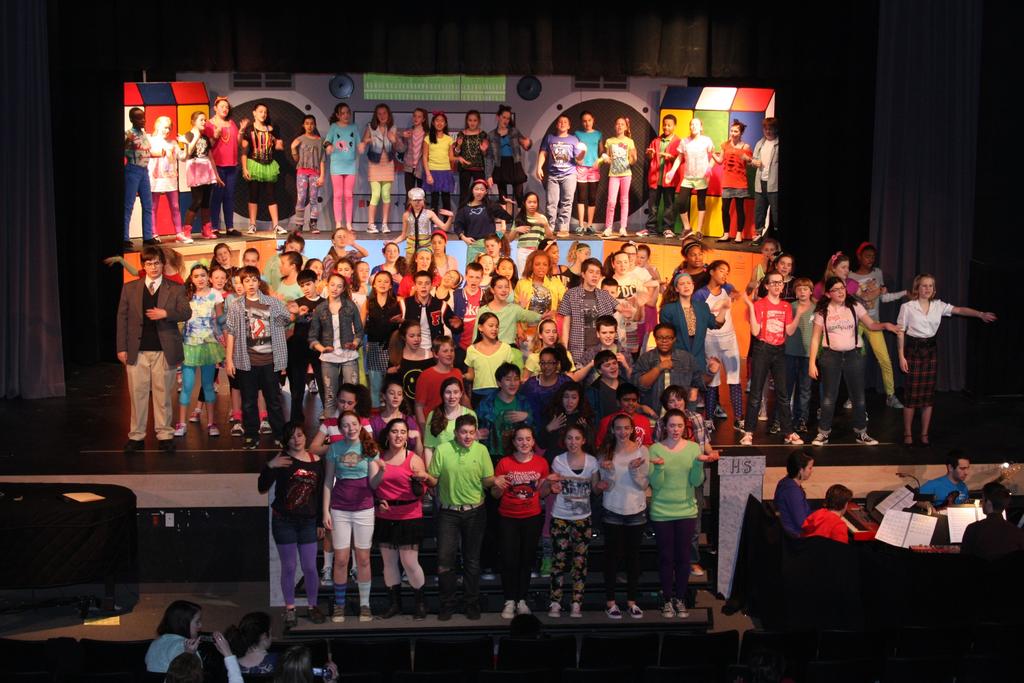 This past weekend Strath Haven Middle School's spring musical production of BACK TO THE 80'S played to sold out audiences.