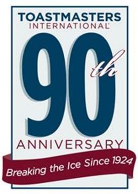 Did you know? Toastmasters has been around for 93 years!