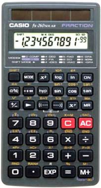 your routine preparation. If you want to buy your own calculator, you can find the Casio fx-260 at places like Office Depot, Target, Wal*Mart, or Costco. It should be available for under $12.00.
