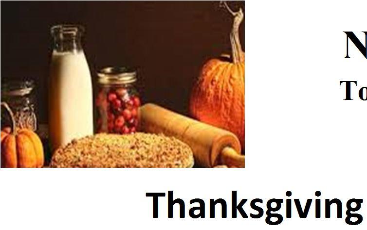 Thanksgiving Food Drive Competition Sponsored by Student Activities and Student Council November 4 th November 18 th To benefit the Friends of Assisi Food Pantry Thanksgiving Food Drive Competition