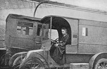 World War I (1914-1918) Marie Curie set up mobile radiography units near battle lines to allow X-rays