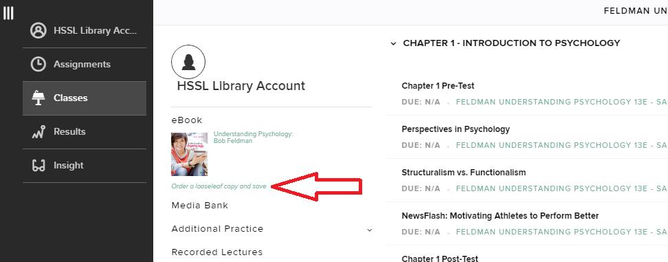 After purchasing your Access Card, go back to our D2L course website, click on the Content tab and then the Text & SmartBook Assignment Link folder, and finally click on the McGraw-Hill Campus SSO