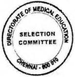 PMR NUMBER ADMISSION TO POST GRADUATE DEGREE/DIPLOMA COURSES IN TAMILNADU GOVERNMENT MEDICAL COLLEGES, GOVERNMENT SEATS IN SELF FINANCING MEDICAL COLLEGES & RAJAH MUTHIAH MEDICAL COLLEGE (ANNAMALAI