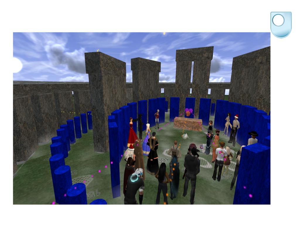 3D virtual worlds also enable users to visit places that they may not be able to do in real life and to network and
