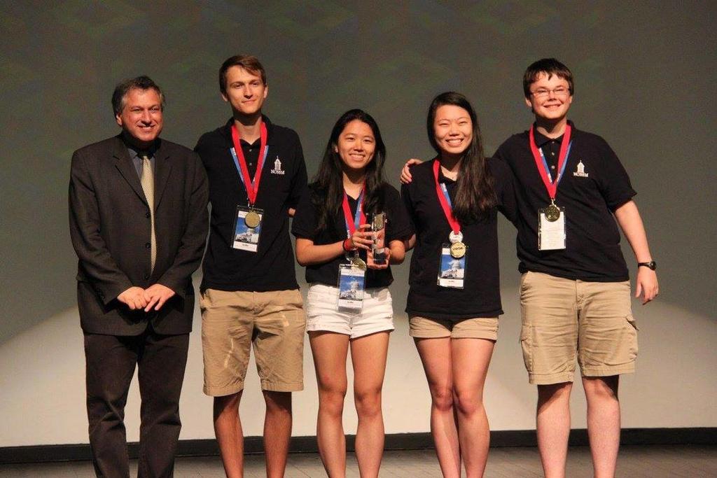 Locally Grown, Internationally Known 7 Regeneron Science Talent Search Competition semifinalists in 2016 8 Siemens semifinalists and 3 regional finalists in 2016 Singapore International Mathematics