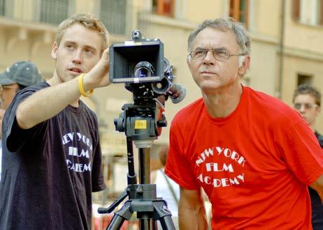 SUPER INTENSIVE FILMMAKING OR ACTING + ENGLISH Earn 4 credits recommended for transfer from New York Film Academy in their intensive Filmmaking or Acting workshops.