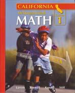 Grade 6: Textbook Connections Course 1 McDougal Littell MATH UNIT 4 Topic Standards Textbook Sections Understand angles and geometric figures Understand measurement and area AND Understand the