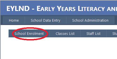 Signing Off Data Entry To indicate that your school s data entry has been completed: 1. Click the School Administration tab. 2.