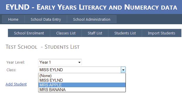 imported correctly: 1. Click the School Administration tab. 2.