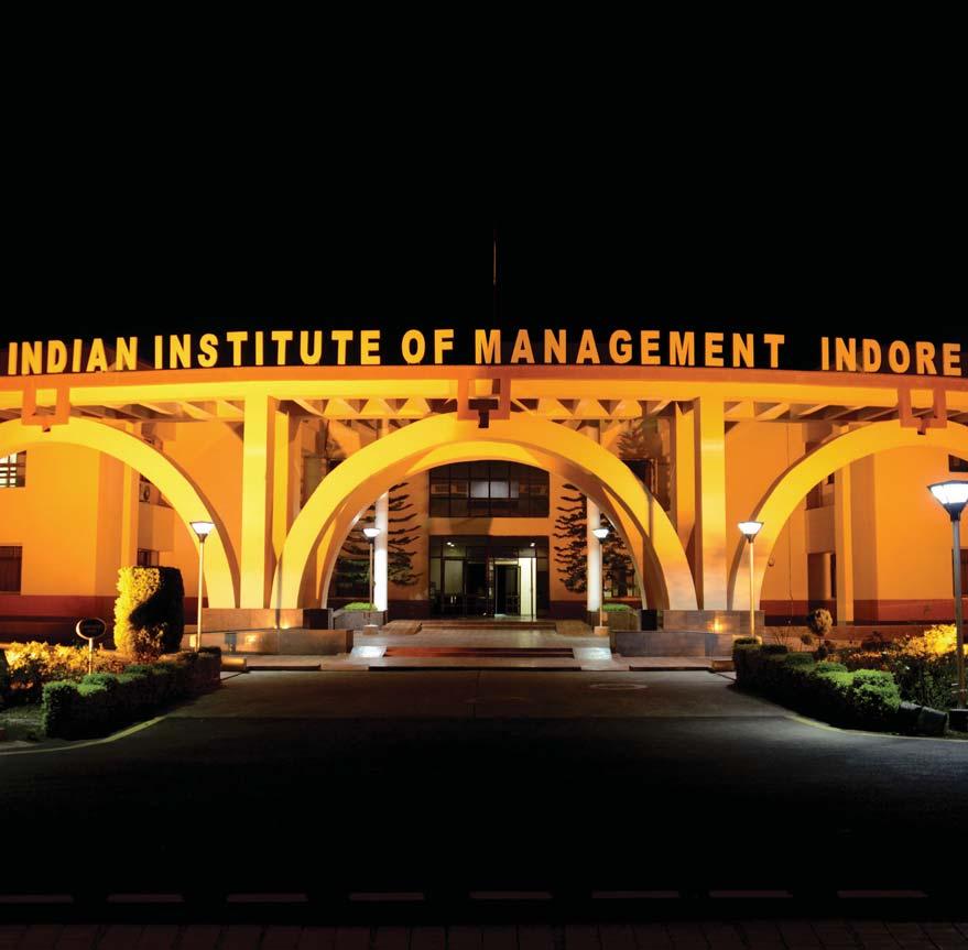 About IIM Indore: With the objectives of imparting high quality management education and training, the Department of Higher Education, Ministry of Human Resource Development, Government of India