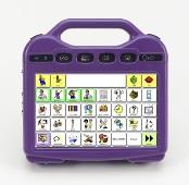 High-Tech AAC Description Can be used with: ChatBox SpringBoard Lite SpringBoard Lite Keyguards This device can be programmed for the appropriate vocabulary and