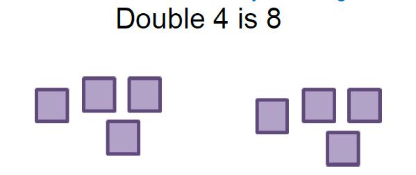 recall all doubles to 5 know that halving is the same as sharing between 2 and using
