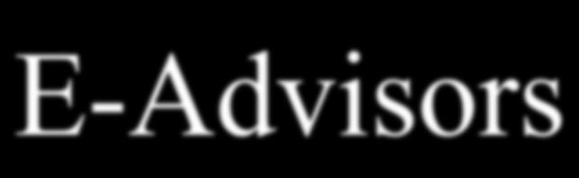 E-Advisors On-line list of patients and