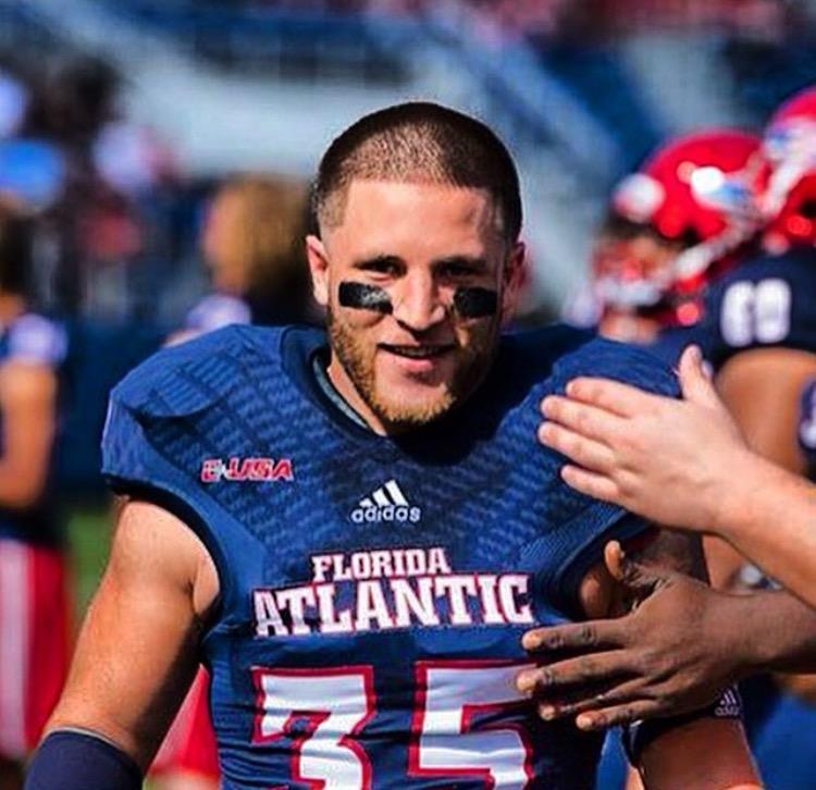 Grant Helm Grant graduated from Florida Atlantic University with a degree in Finance while playing safety for their football team.