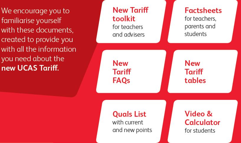 Resources - new Tariff Resources currently available to support the switchover are