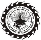 NATIONAL INSTITUTE OF TECHNOLOGY, MANIPUR An Autonomous Institute under MHRD, Govt. of India Takyelpat, Imphal, Manipur, Pin- 795001 Web site:- www.nitmanipur.ac.in / email:- admin@nitmanipur.ac.in No.