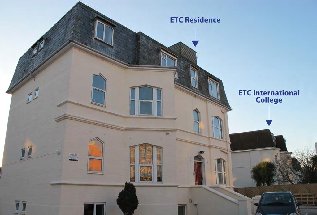 Students who stay in the ETC Student Residence benefit from not needing to pay for any transport between their accommodation and the classrooms.
