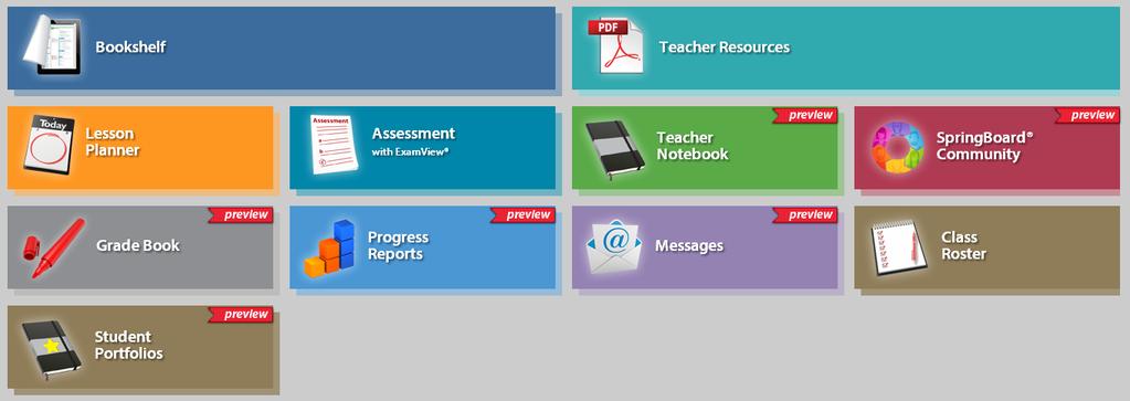 What s available in the Teacher Resources 1. Click on Teacher Resources 2.