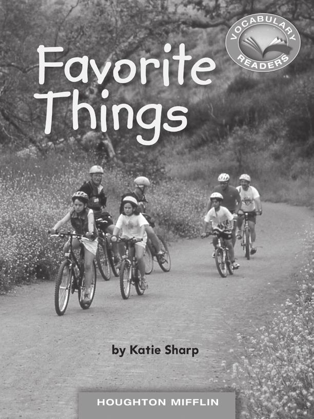 LESSON 1 TEACHER S GUIDE by Katie Sharp Fountas-Pinnell Level B Nonfiction Selection Summary Children tell about the different things they like.
