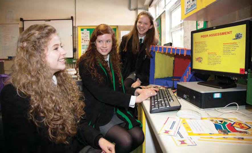 Guidance on Subject Assessment at Key Stage 3 Pupils from Sullivan Upper School using their e-portfolio for peer assessment Developing peer and self-assessment practices and strategies in the