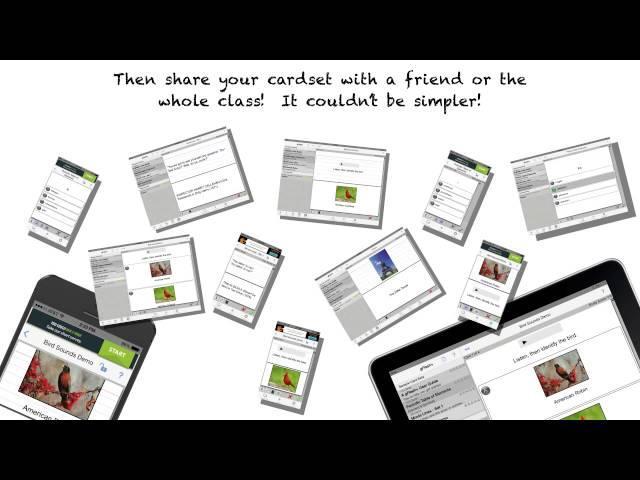 gflash+editor This flashcard app allows teachers and students to create rich flashcards with options to include