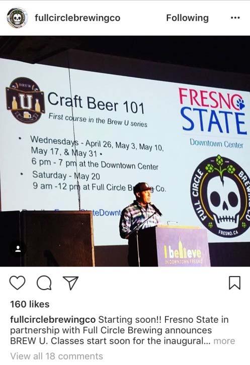 Brew U was launched at DFP s State of
