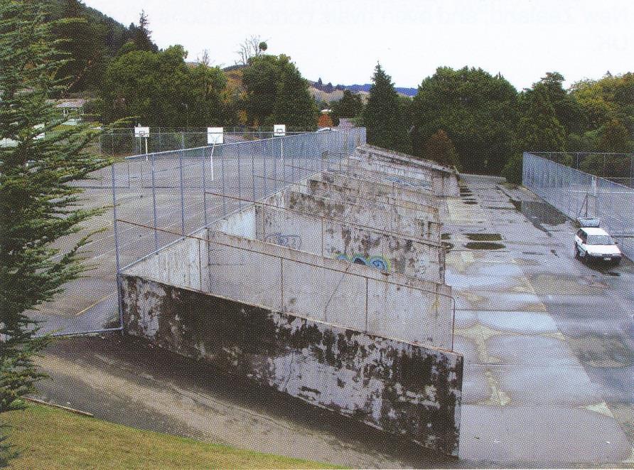 New Zealand Fives Dates: Court built in 1893; repaired in 1968; redeveloped at some point afterwards Invercargill: Southland Boys High School Address: 181 Herbert St, Invercargill Number of courts: