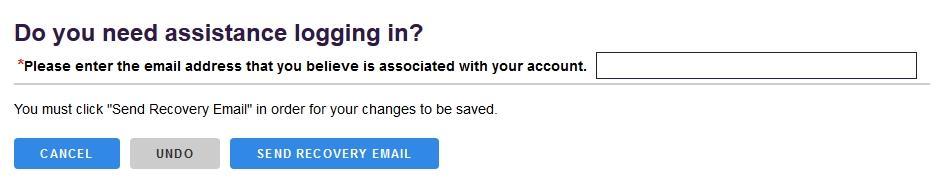 1. Enter the email address you think is associated with your account 2.