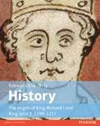 d more NEW FOR 2016 The reigns of King Richard I and King John, 1198 1216 Early Elizabethan England, 1558 1588 Henry VIII and his ministers, 1509 1540 Spain and the New World,