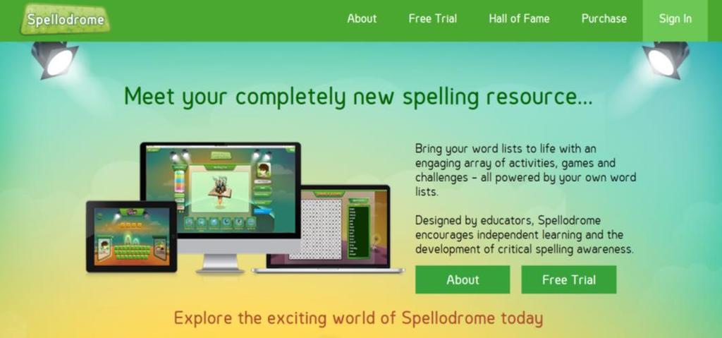 South Farnham and Spellodrome Spellodrome provides a safe, secure and engaging online world of learning for