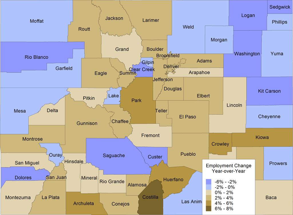 counties 22 still in decline Source: Bureau of Labor