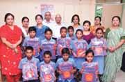 Our Social Initiatives SURYAKIRAN Distribution of school bags to the school children on 31 st July