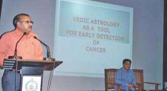 Office Belagavi delivered a lecture on Vedic Astrology
