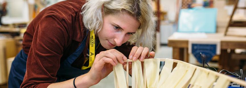 Foundation Degree and BA (Hons) in Furniture Design and Make, accredited by Oxford Brookes University are linked closely with the furniture industry and aim to inspire creativity in design and