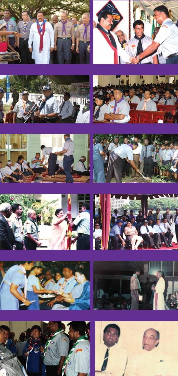 Opening Ceremony- 29 APR Jamboree in Sri Lanka Greeted by His Excellency Mahinda Rajapaksa, President of Sri Lanka