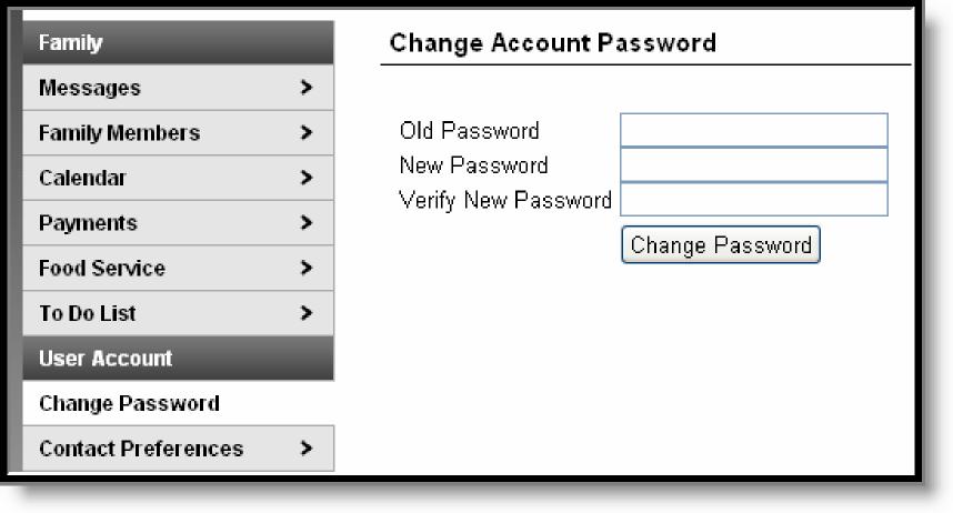 changing their passwords at any time.