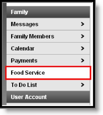 Information in this article is designed to help parents and students navigate the Food Service Feature of the Campus Portal.