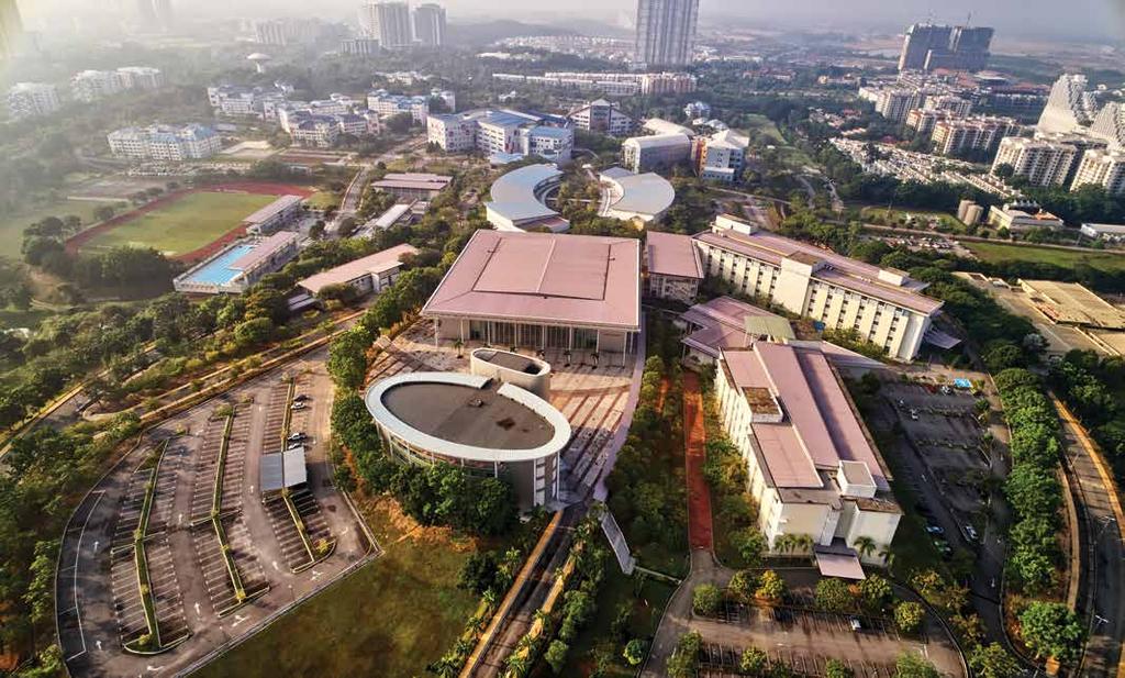 Business & Accounting 19 FACULTY OF MANAGEMENT Cyberjaya Campus Located within Cyberjaya and built on an 80-hectare plot of land with all the advantages of high technology, MMU Cyberjaya is equipped