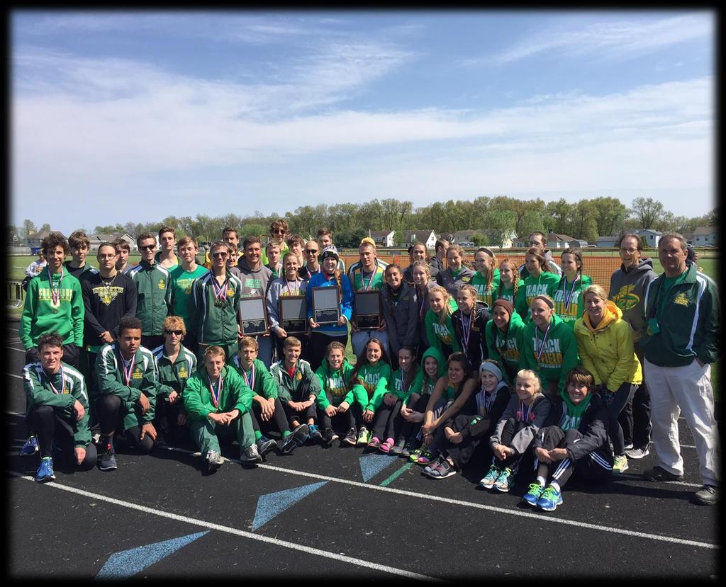 Track and Field Teams Dominate the PCC Congratulations to the undefeated 2016 PCC Round Robin and Conference Meet Champions!