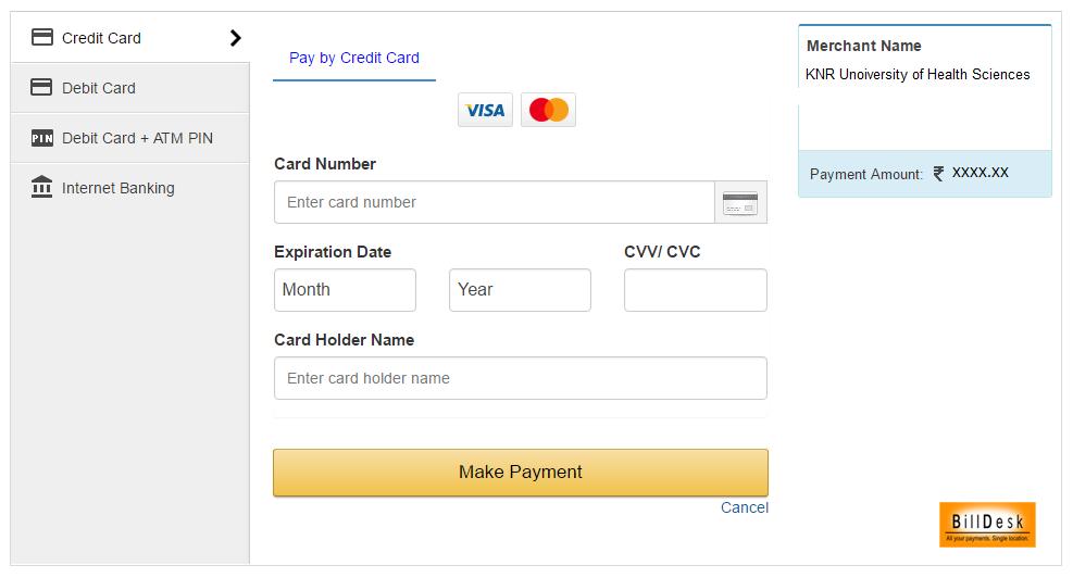 11. Select you mode of payment 12.