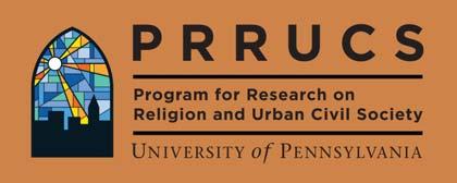 PROGRAM FOR RESEARCH ON RELIGION AND URBAN CIVIL SOCIETY NOVEMBER 30, 2016 About the Author Joseph P. Tierney is the Executive Director of the Robert A.
