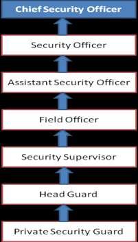 security personnel in two ways: (i) Proprietary Security, and (ii) Contractual Security.
