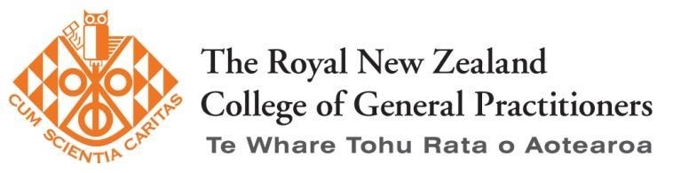 Effective 1 December 2016 Fellowship Pathway Regulations The Royal New Zealand College of General Practitioners (RNZCGP, the College) aims to improve the health of all New Zealanders and to reduce